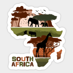 South Africa Sticker